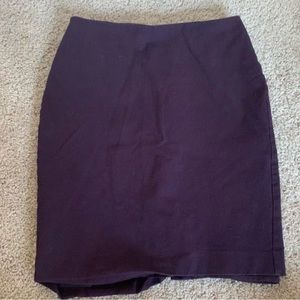 Banana Republic Factory Plum Pencil Skirt